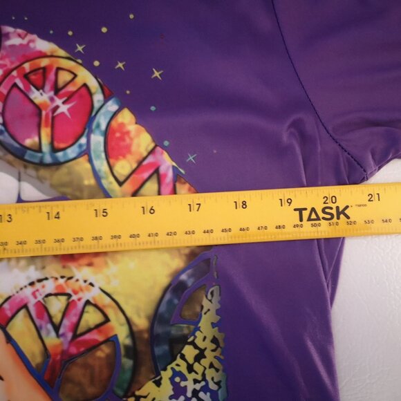 2 / $30.00 - Purple Ladies Let It Be Short Sleeves T-shirt - Picture 6 of 8